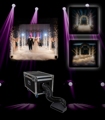 Machine à Fumée lourde — Location Son Lumière Effets Video (Oise)