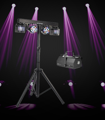 Pack Light — Location Son Lumière Effets Video (Oise)