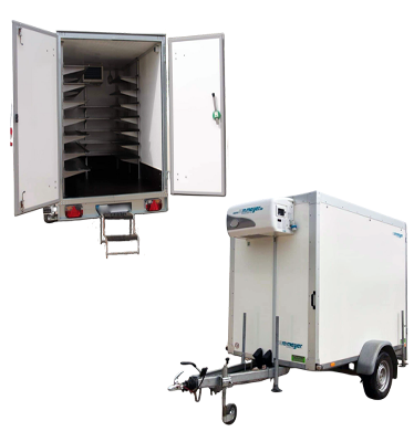 Transport Remorque 6m³ — Location Remorques frigorifiques (Oise)